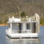 Houseboat holiday home for sale on Lake Eildon www.highcountryhouseboatsales.com.au