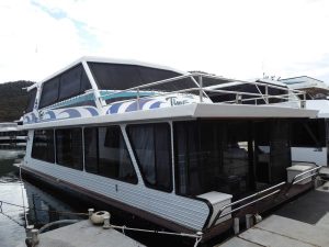 Houseboat for sale on lake eildon - contact www.highcountryhouseboatsales.com.au
