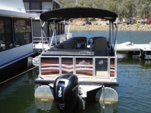 Pontoon Boat for Sale on Lake Eildon, please contact Mike www.highcountryhouseboatsales.com.au